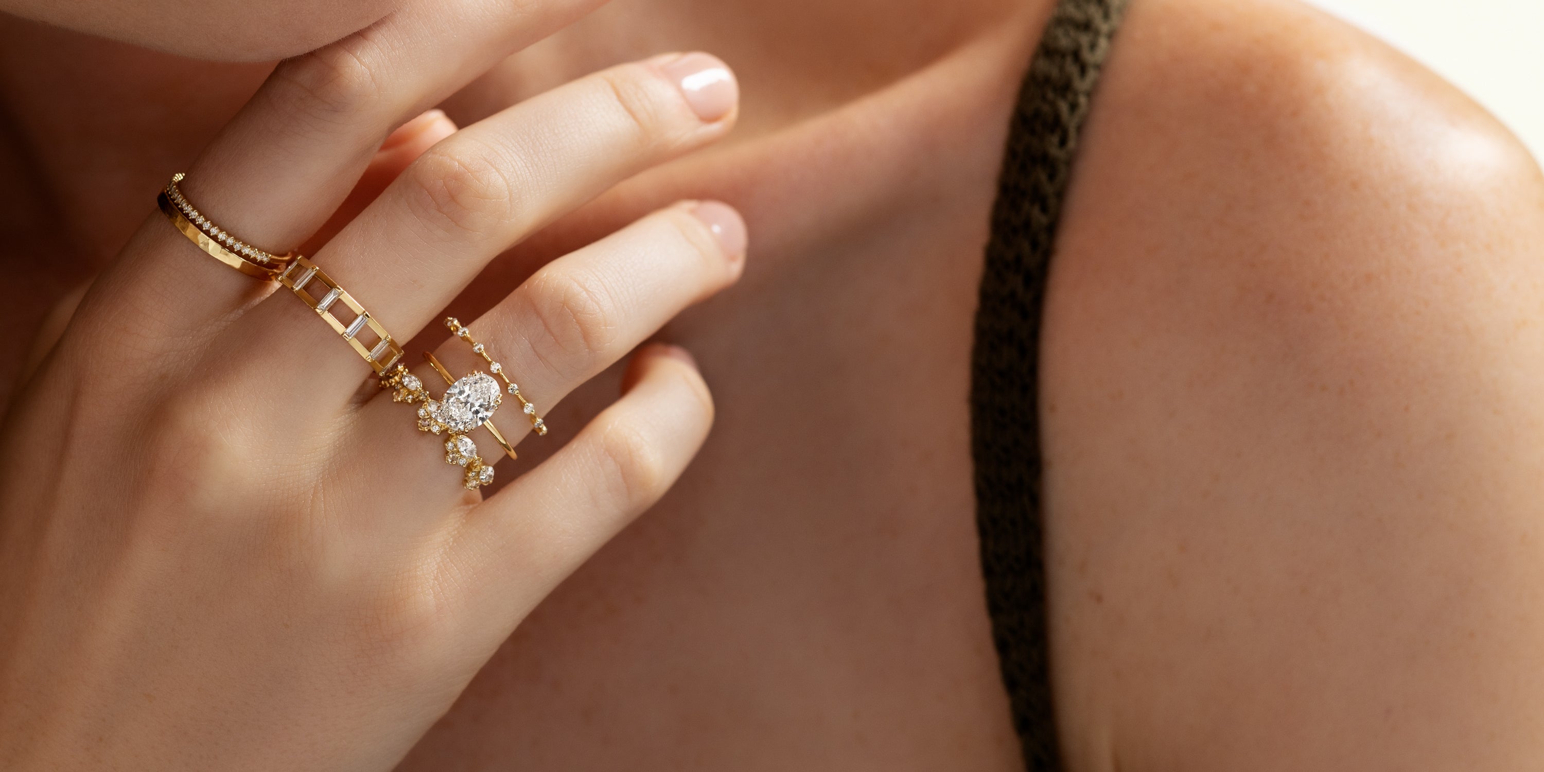 Amazon.com: Jewelry Liquidation 10k Yellow Gold Round Cut White Diamond  Etruscan Style Design Ladies Ring: Clothing, Shoes & Jewelry